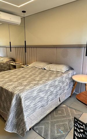 Studio para alugar com 24m², 1 quarto e sem vaga