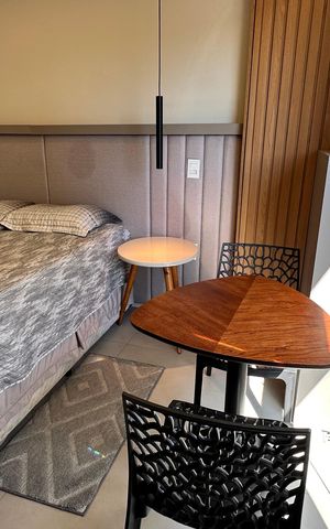 Studio para alugar com 24m², 1 quarto e sem vaga