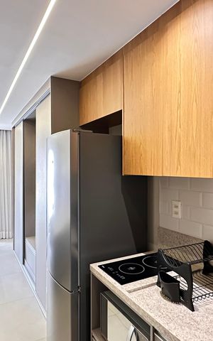 Studio para alugar com 24m², 1 quarto e sem vaga