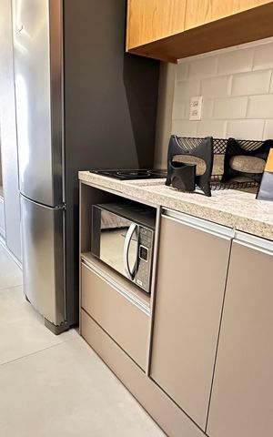 Studio para alugar com 24m², 1 quarto e sem vaga