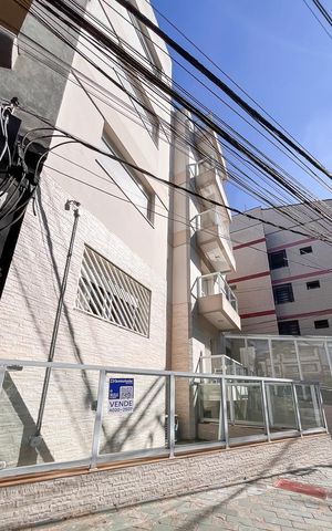 Apartamento à venda com 95m², 2 quartos e 1 vagaFachada + plaquinha