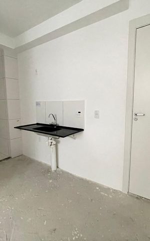 Apartamento à venda com 37m², 2 quartos e sem vaga Apartamento à venda com 37m², 2 quartos e sem vagaCozinha e Área de Serviço