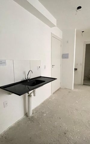 Apartamento à venda com 37m², 2 quartos e sem vaga Apartamento à venda com 37m², 2 quartos e sem vagaCozinha e Área de Serviço
