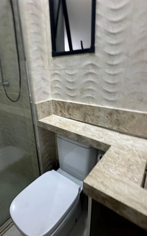 Apartamento para alugar com 59m², 2 quartos e 1 vaga Apartamento para alugar com 59m², 2 quartos e 1 vagaBanheiro