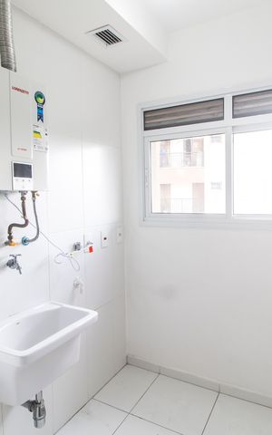 Apartamento para alugar com 46m², 1 quarto e 1 vaga Apartamento para alugar com 46m², 1 quarto e 1 vagaÁrea de Serviço
