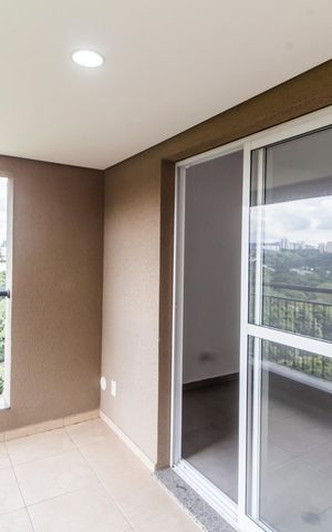 Apartamento para alugar com 46m², 1 quarto e 1 vaga Apartamento para alugar com 46m², 1 quarto e 1 vagaVaranda