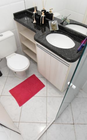 Casa à venda com 220m², 3 quartos e 3 vagasBanheiro da Suíte