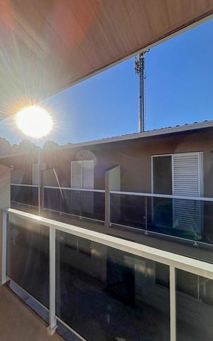Casa de condomínio para alugar com 71m², 2 quartos e 1 vagaVaranda Quarto 2  