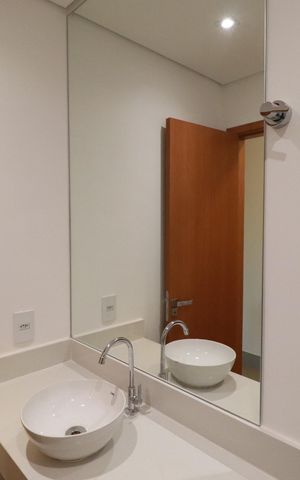 Apartamento para alugar com 124m², 2 quartos e 3 vagasBanheiro suite 2