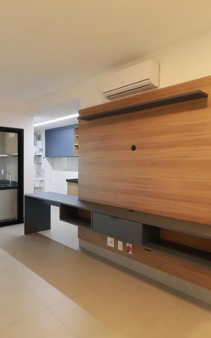 Apartamento para alugar com 124m², 2 quartos e 3 vagasSala
