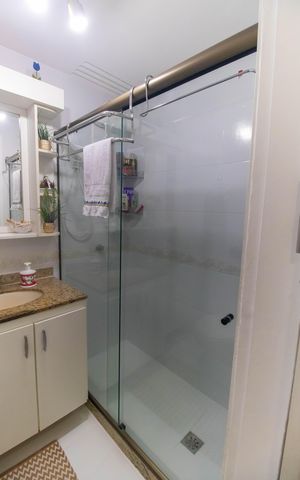Apartamento à venda com 62m², 2 quartos e 1 vaga Apartamento à venda com 62m², 2 quartos e 1 vagaBanheiro Social