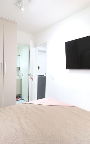 Apartamento à venda com 27m², 1 quarto e sem vagaQuarto