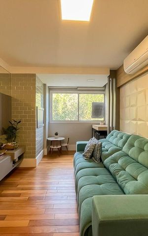 Apartamento para alugar com 61m², 2 quartos e 1 vaga Apartamento para alugar com 61m², 2 quartos e 1 vagaSala