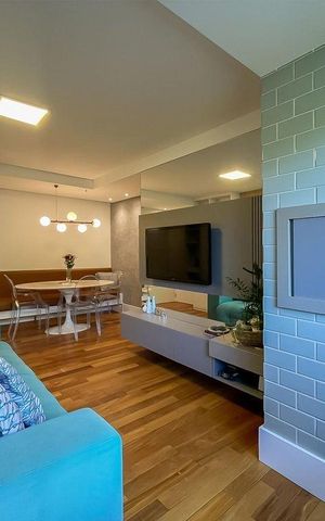 Apartamento para alugar com 61m², 2 quartos e 1 vaga Apartamento para alugar com 61m², 2 quartos e 1 vagaSala