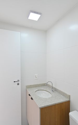 Studio para alugar com 26m², 1 quarto e 1 vagaBanheiro Social