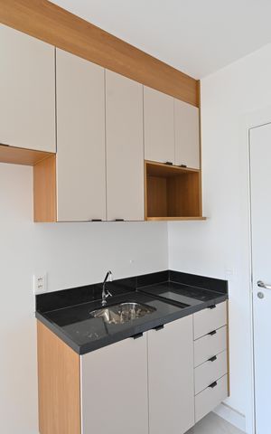 Studio para alugar com 26m², 1 quarto e 1 vagaCozinha