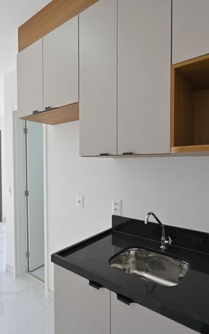 Studio para alugar com 26m², 1 quarto e 1 vagaCozinha