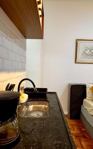Apartamento para alugar com 24m², 1 quarto e sem vaga