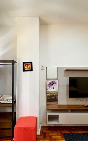 Apartamento para alugar com 24m², 1 quarto e sem vaga