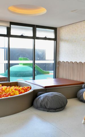 Studio para alugar com 25m², 1 quarto e sem vagaBrinquedoteca