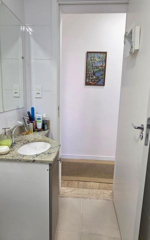 Apartamento para alugar com 104m², 3 quartos e 2 vagas Apartamento para alugar com 104m², 3 quartos e 2 vagasBanheiro Social