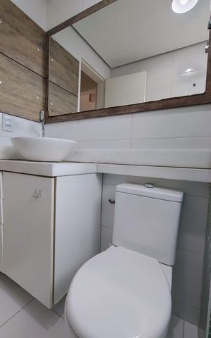 Apartamento para alugar com 60m², 2 quartos e sem vaga Apartamento para alugar com 60m², 2 quartos e sem vagaBanheiro
