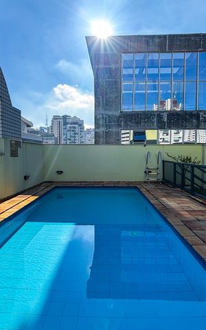 Apartamento para alugar com 40m², 1 quarto e 1 vaga