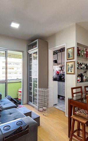 Apartamento para alugar com 40m², 1 quarto e 1 vaga