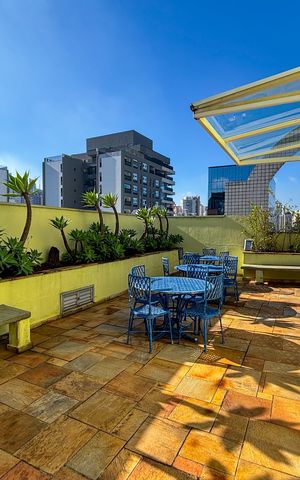 Apartamento para alugar com 40m², 1 quarto e 1 vaga