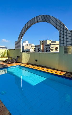 Apartamento para alugar com 40m², 1 quarto e 1 vaga