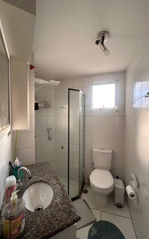 Apartamento à venda com 69m², 3 quartos e 1 vaga Apartamento à venda com 69m², 3 quartos e 1 vagaBanheiro