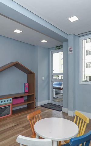 Apartamento à venda com 40m², 2 quartos e 1 vagaBrinquedoteca