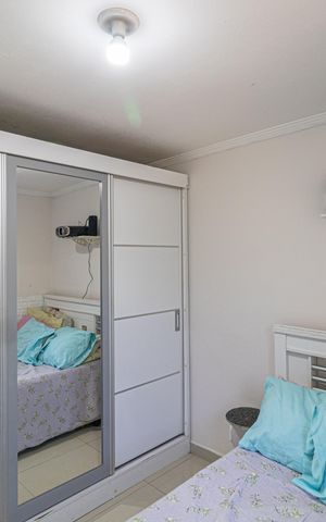 Apartamento à venda com 44m², 2 quartos e 1 vagaQuarto 2
