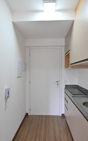 Studio à venda com 21m², 1 quarto e sem vagaCozinha