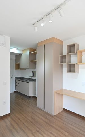 Studio à venda com 21m², 1 quarto e sem vagaSala/Quarto