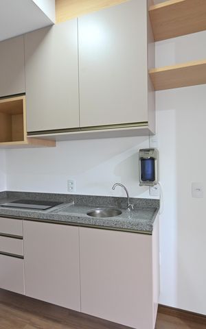 Studio à venda com 21m², 1 quarto e sem vagaCozinha