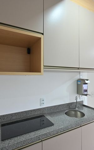 Studio à venda com 21m², 1 quarto e sem vagaCozinha