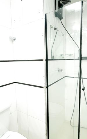 Apartamento à venda com 65m², 2 quartos e 2 vagas Apartamento à venda com 65m², 2 quartos e 2 vagasBanheiro