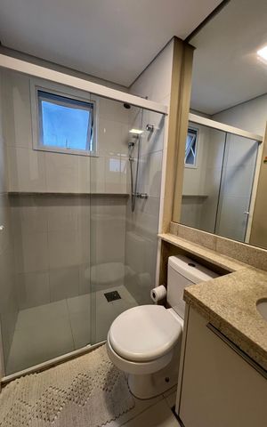 Apartamento à venda com 67m², 2 quartos e 1 vaga Apartamento à venda com 67m², 2 quartos e 1 vagaBanheiro