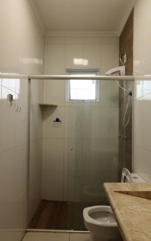 Casa para alugar com 130m², 3 quartos e 3 vagas Casa para alugar com 130m², 3 quartos e 3 vagasBanheiro da Suíte