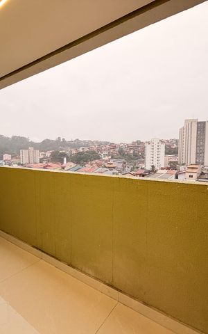 Apartamento à venda com 59m², 2 quartos e 1 vagaSacada