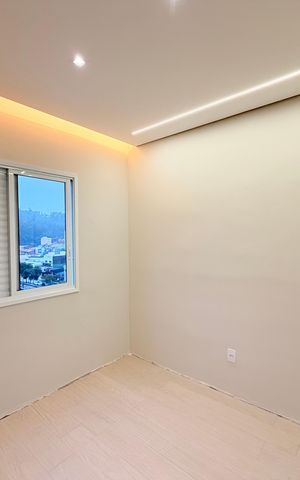 Apartamento à venda com 59m², 2 quartos e 1 vagaQuarto 2