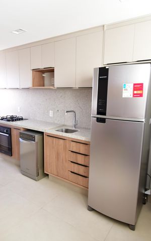 Apartamento à venda com 44m², 1 quarto e 1 vagaCozinha
