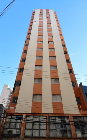 Apartamento à venda com 44m², 1 quarto e 1 vagaFachada do Prédio