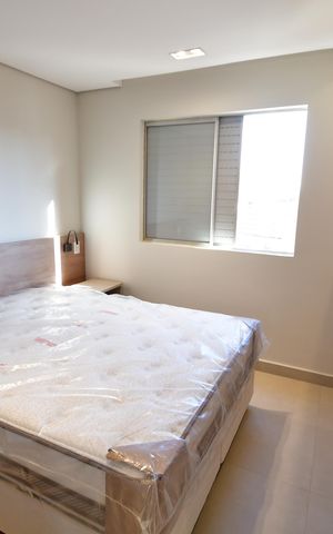 Apartamento à venda com 44m², 1 quarto e 1 vagaQuarto