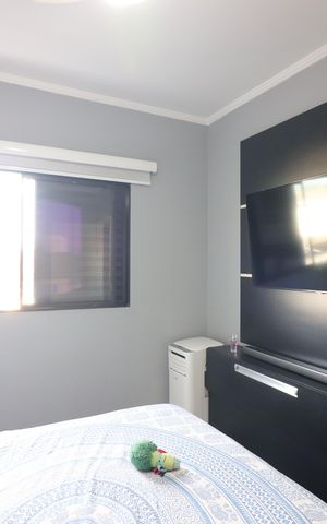Apartamento para alugar com 90m², 3 quartos e 2 vagasQuarto 2