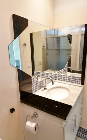 Apartamento para alugar com 110m², 3 quartos e 2 vagasBanheiro Social