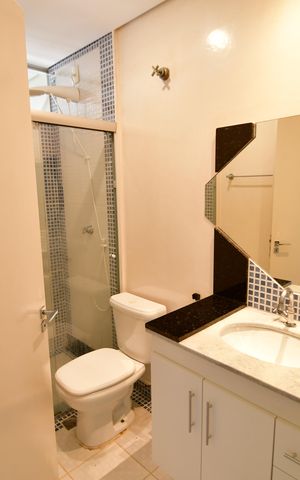 Apartamento para alugar com 110m², 3 quartos e 2 vagasBanheiro Social