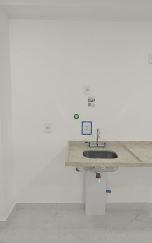 Studio à venda com 27m², 1 quarto e sem vagaCozinha