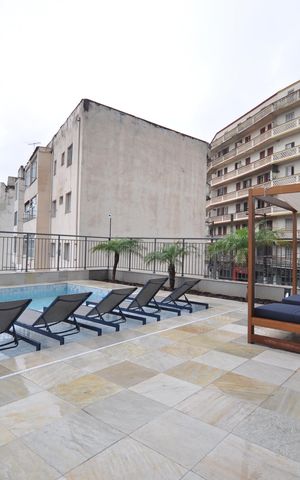 Studio à venda com 27m², 1 quarto e sem vagaÁrea comum - Piscina